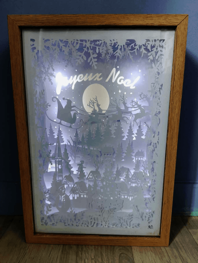 Lightbox "joyeux noël" 