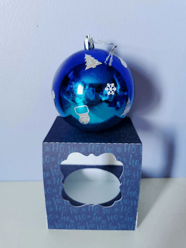 Boule de noël "mon premier noël"
