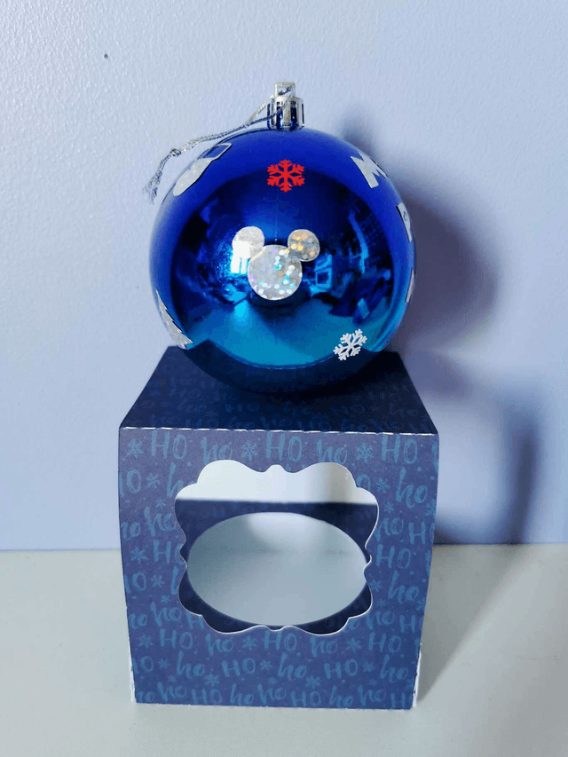 Boule de noël "mon premier noël"