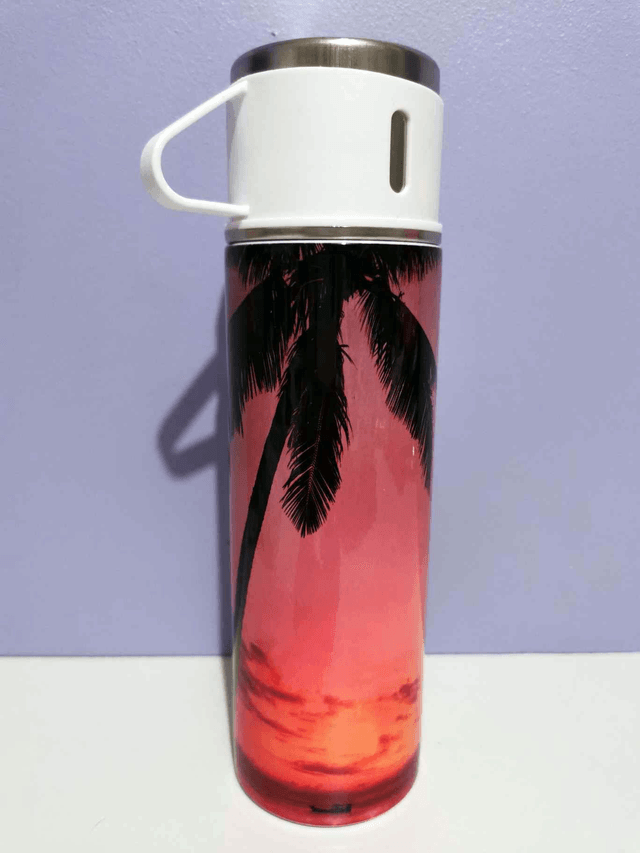 Thermos isotherme 500 ml avec 2 tasses