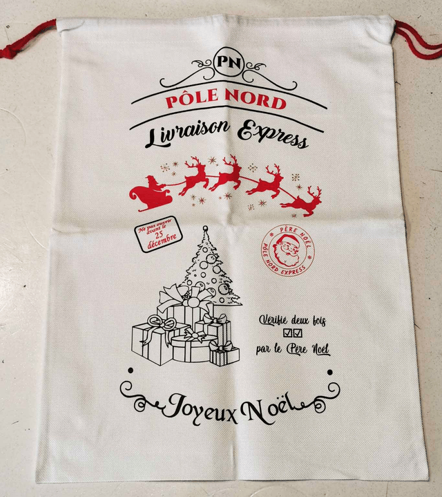 Hotte de noël (4 styles)
