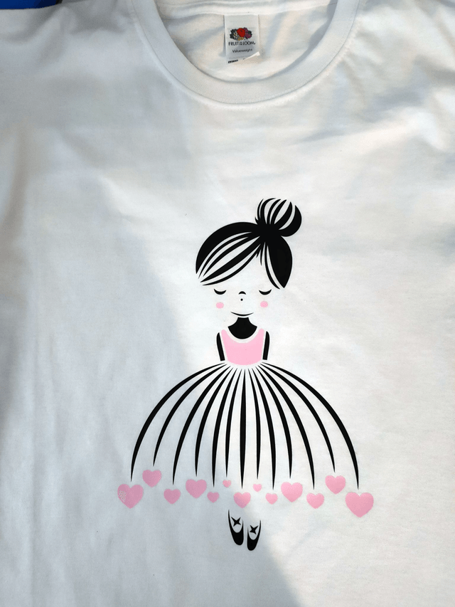 Tee-shirt 12-13 ans "Danseuse"