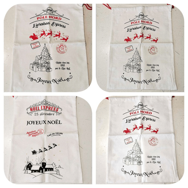 Hotte de noël (4 styles)