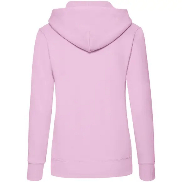 Sweat à capuche rose clair pour femme taille L (à personnaliser)