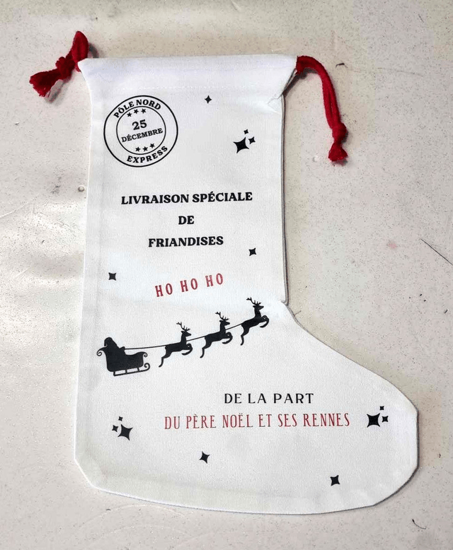 Chaussette de noël (2 styles)