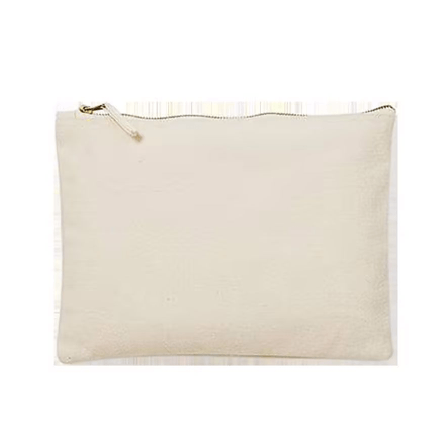 Trousse en toile 100% coton 20x11,5 cm (à personnaliser)