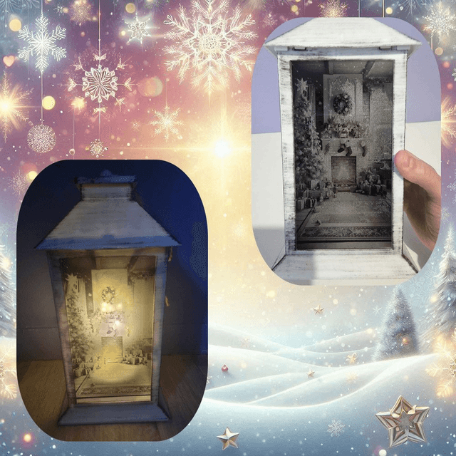 Lanterne de noël (4ème modèle)