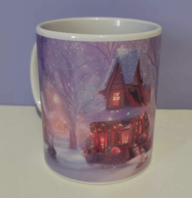 Mug "village de noël"