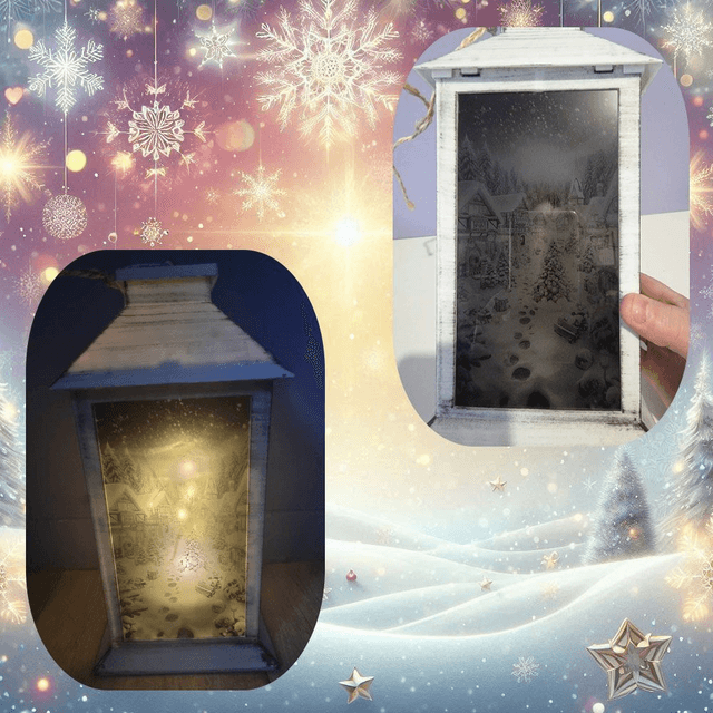 Lanterne de noël (3ème modèle)