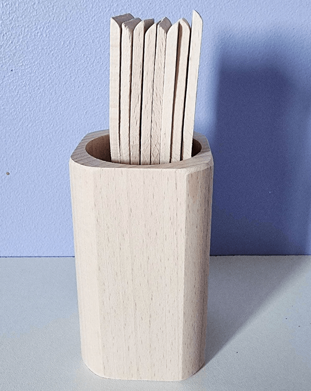 Pot garni de 8 spatules à raclette personnalisable