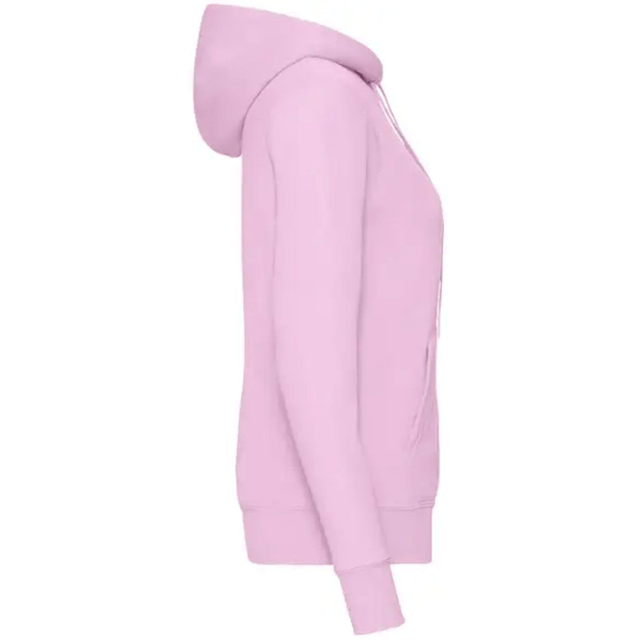 Sweat à capuche rose clair pour femme taille L (à personnaliser)