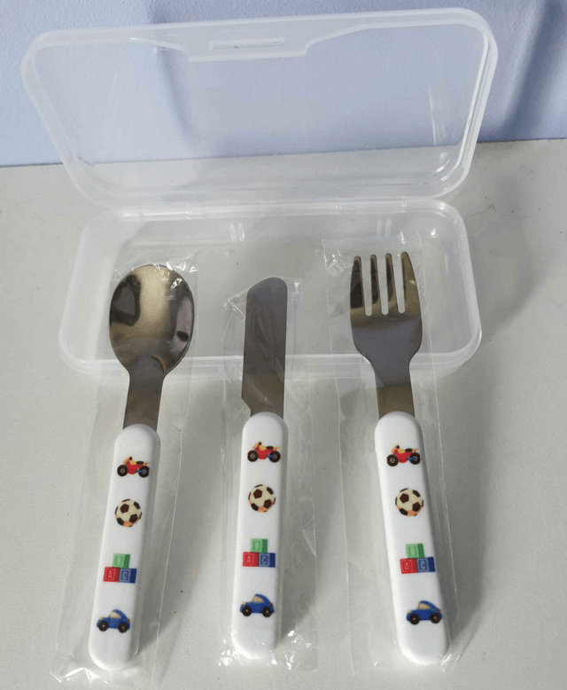 Set de couverts pour les tout-petits (version garçon ou fille)