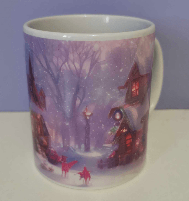 Mug "village de noël"
