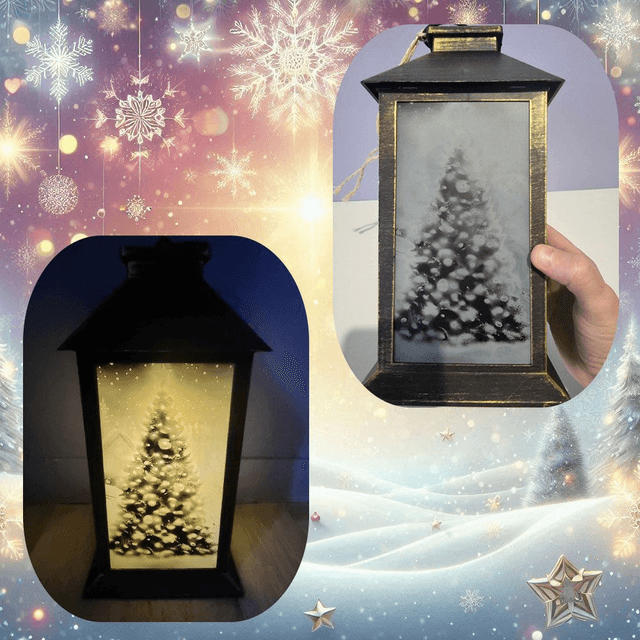 Lanterne de noël (1er modèle)