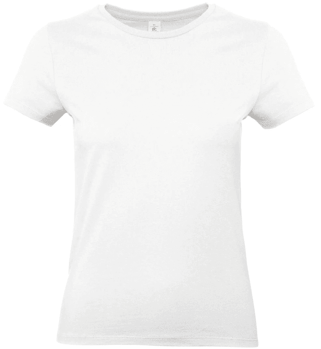 Tee-shirt Blanc pour femme taille XL (à personnaliser)