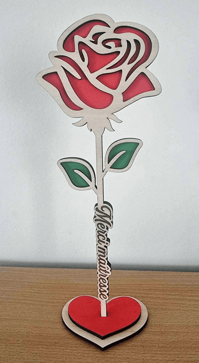 Rose &quot;Merci maîtresse&quot;